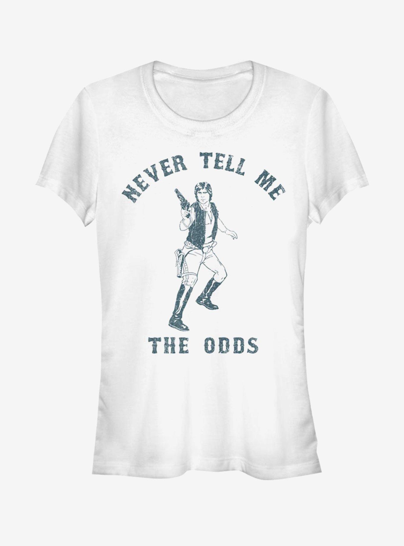 Star Wars Never Han Solo Tell Me Girls T-Shirt, , hi-res