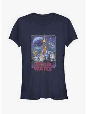 Star Wars Episode IV A New Hope Poster Redux Girls T-Shirt, , hi-res