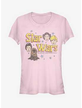 Star Wars Vintage Cartoon Girls T-Shirt, , hi-res