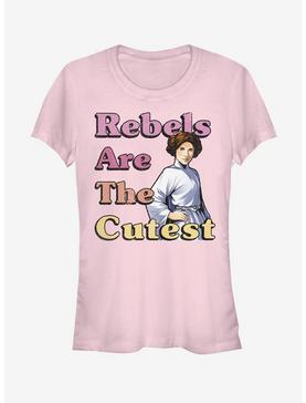 Star Wars Star Wars Princess Leia Rebels Are The Cutest Girls T-Shirt, , hi-res