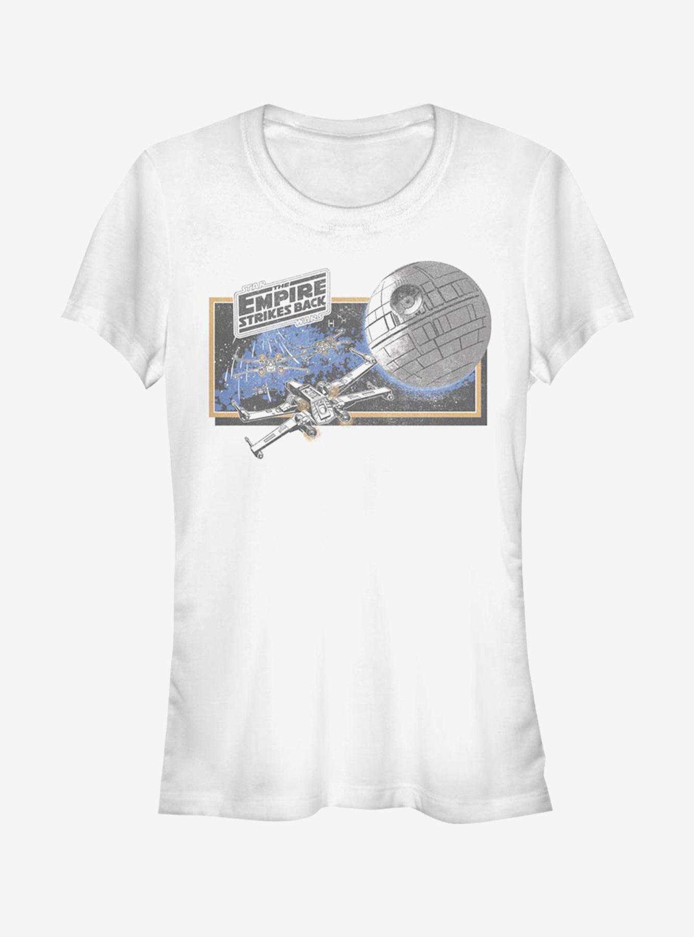 Star Wars Vintage Empire Girls T-Shirt, WHITE, hi-res