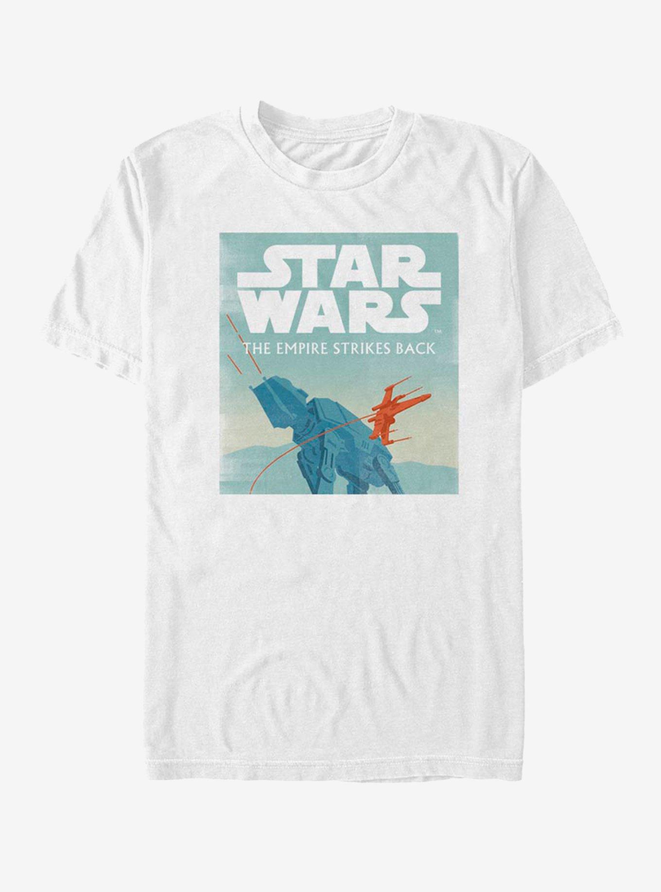 Star Wars AT-AT Attack Empire Minimalist T-Shirt