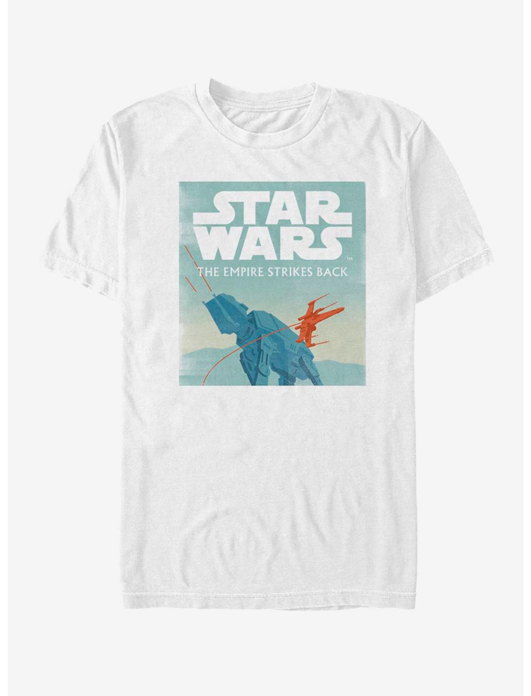 Star Wars Episode V The Empire Strikes Back AT-AT Attack Minimalist Poster T-Shirt, , hi-res