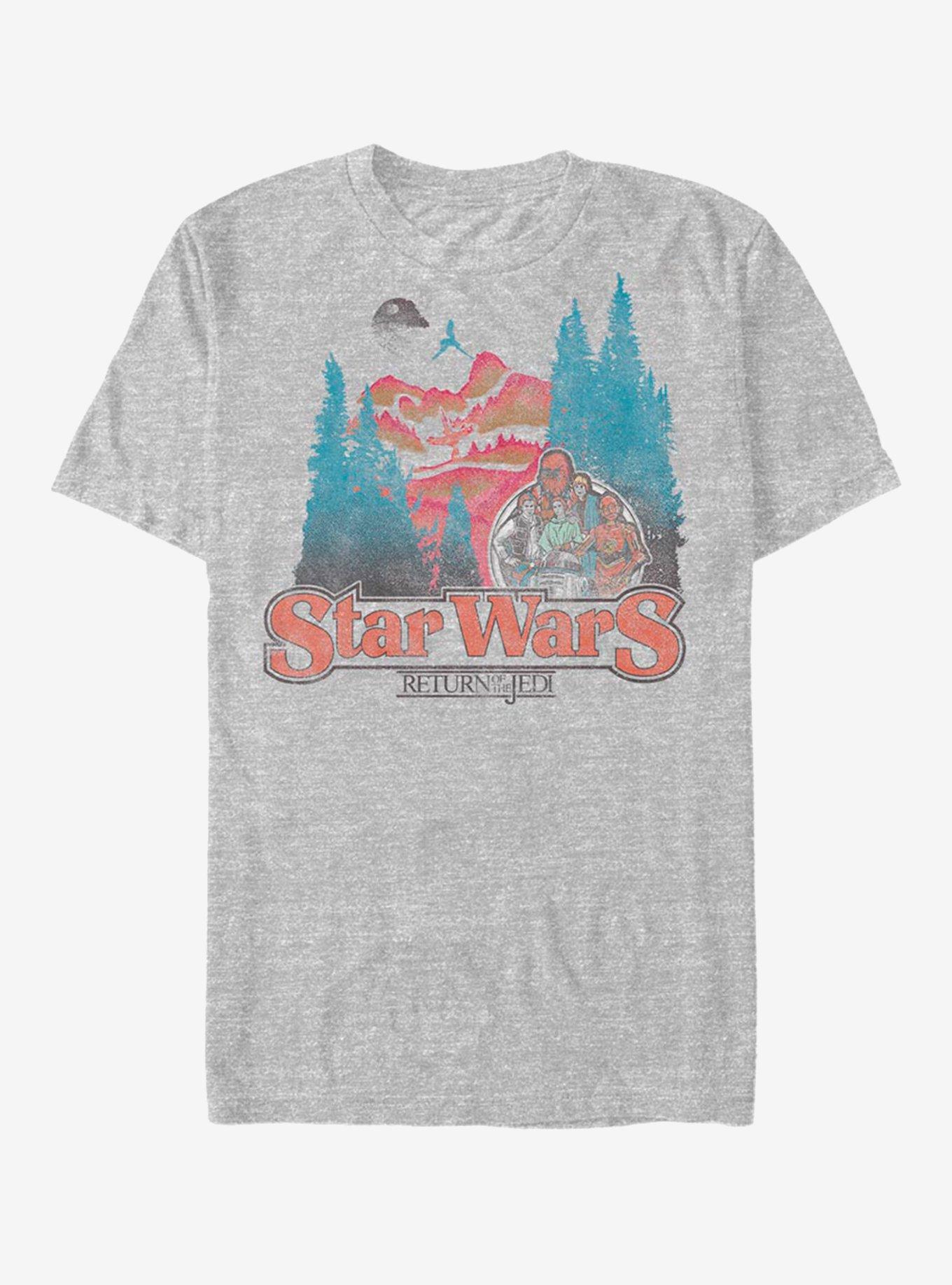 Star Wars Forest Moon Title T-Shirt, ATH HTR, hi-res