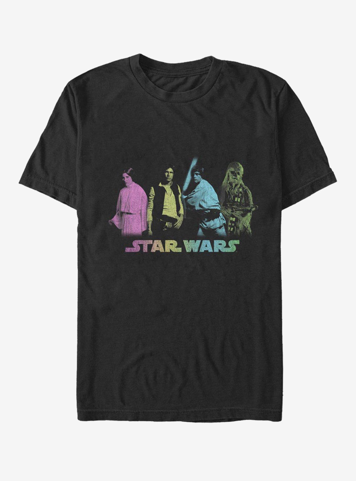 Star Wars Neon Gang T-Shirt, BLACK, hi-res