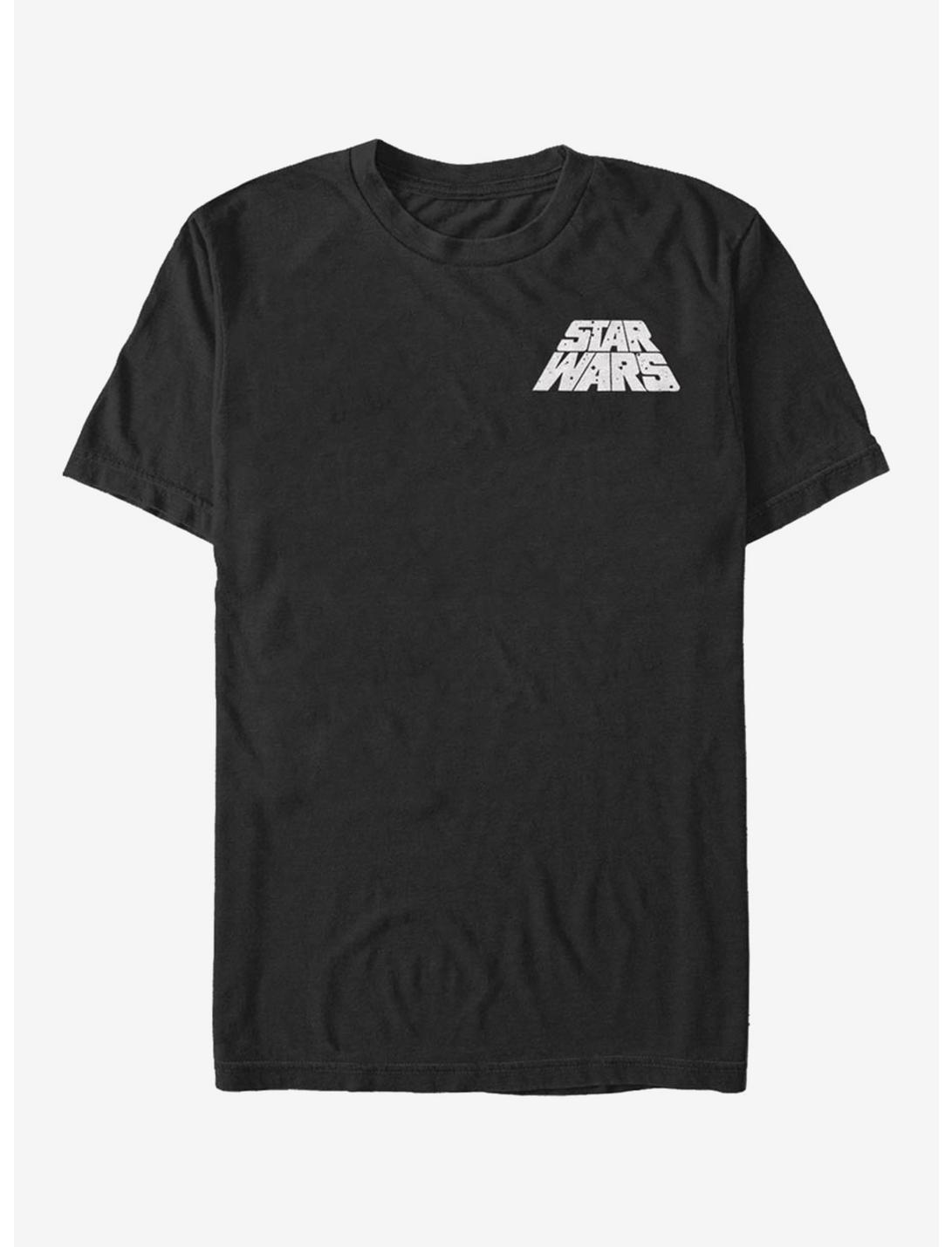Star Wars Speckled Logo T-Shirt, BLACK, hi-res