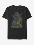Star Wars Nature Yoda T-Shirt, BLACK, hi-res