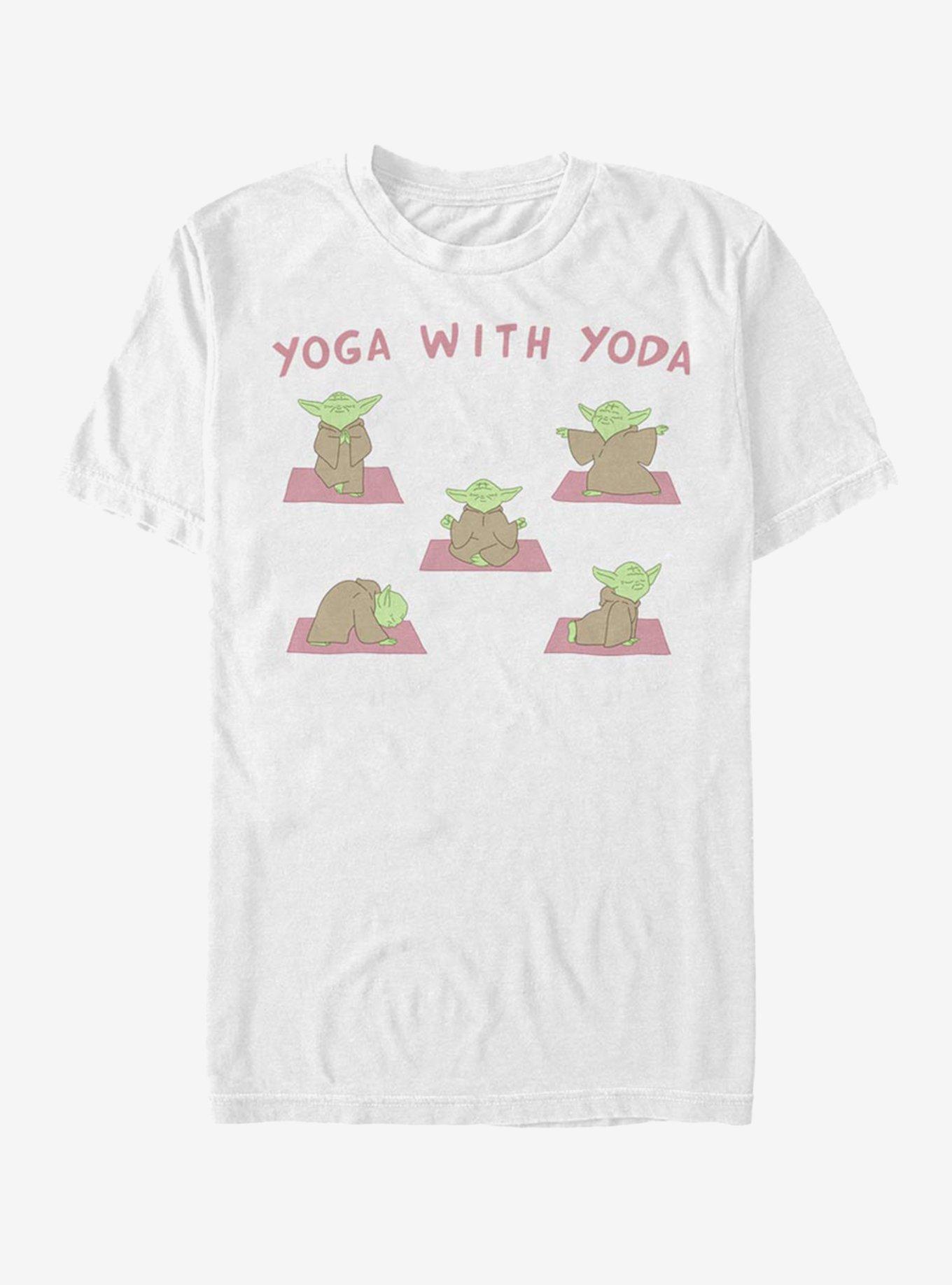 Star Wars Yoga With Yoda T-Shirt