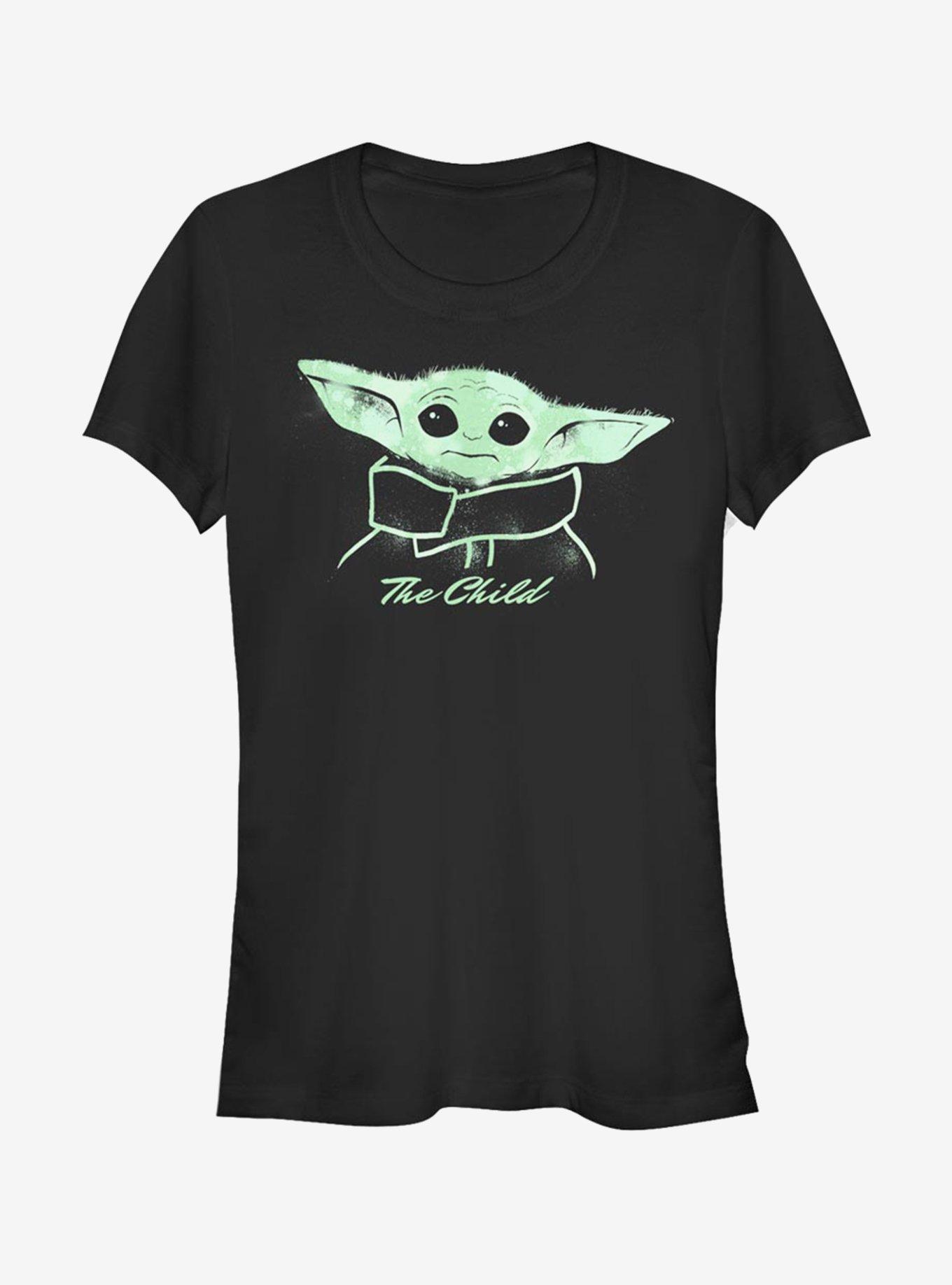 Star Wars The Mandalorian Child Painted Girls T-Shirt