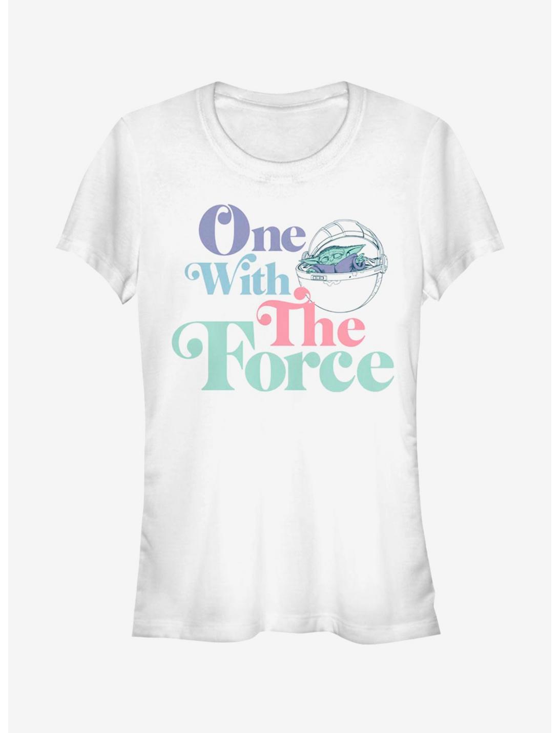 Star Wars The Mandalorian The Child Pastel Force Girls T-Shirt, WHITE, hi-res