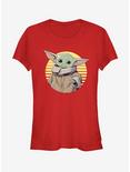 Star Wars The Mandalorian The Child Yellow The Child Girls T-Shirt, RED, hi-res