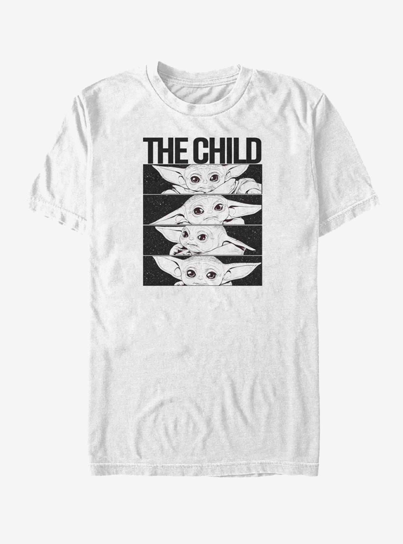 Star Wars The Mandalorian The Child Space T-Shirt, WHITE, hi-res