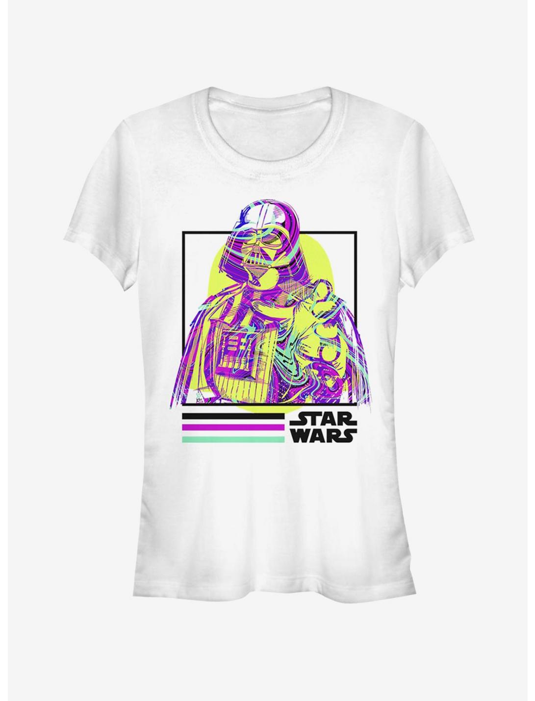 Star Wars Hyper Vader Girls T-Shirt, WHITE, hi-res