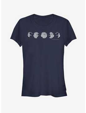 Star Wars Death Star Parts Phases Girls T-Shirt, , hi-res