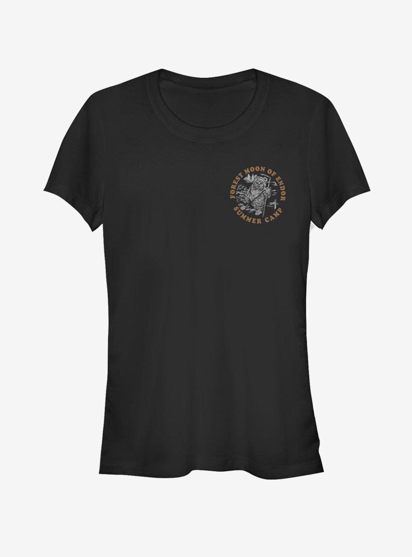Star Wars Endor Ewoks Girls T-Shirt, BLACK, hi-res
