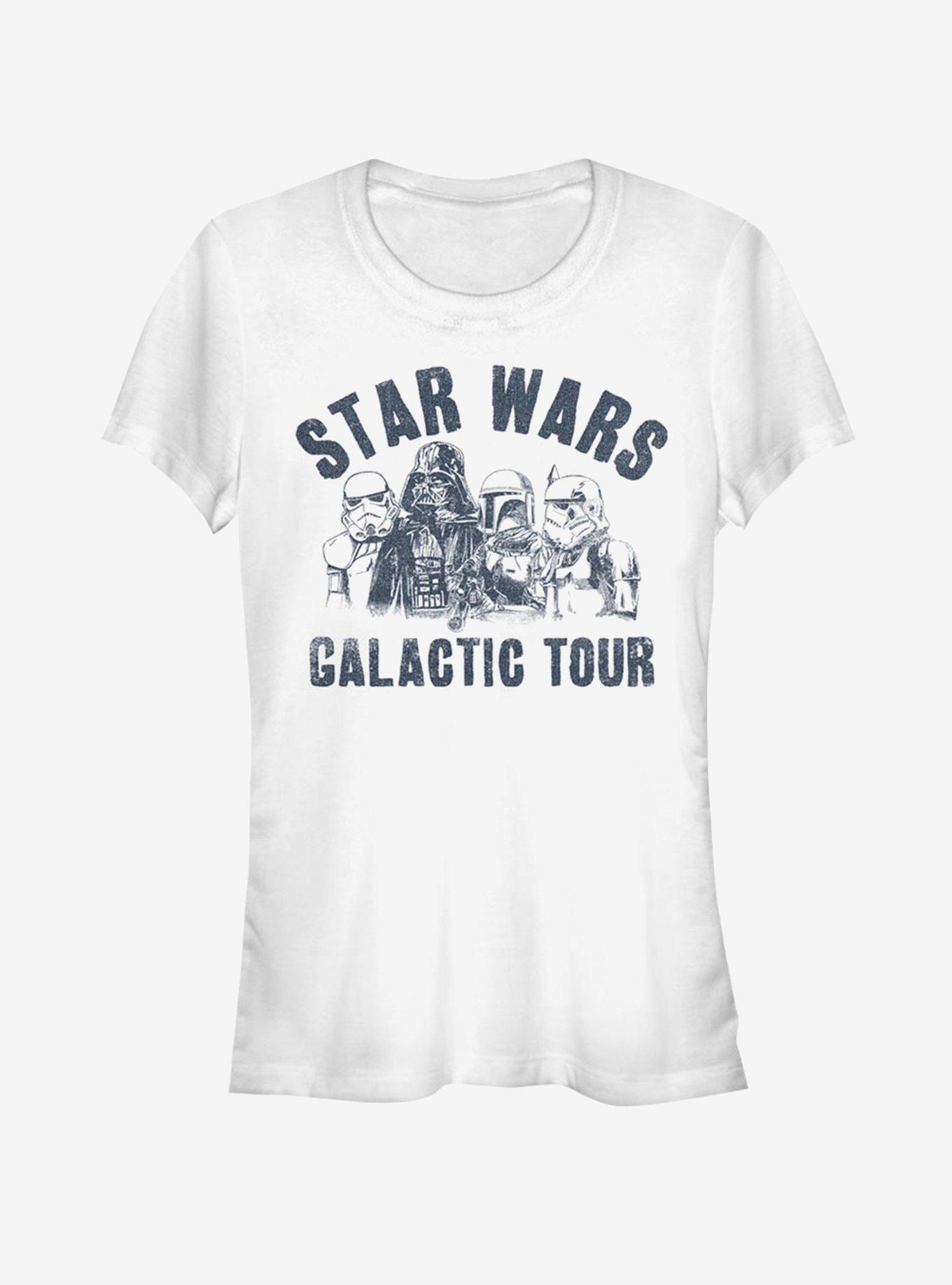 Star Wars Galactic Tour Girls T-Shirt, WHITE, hi-res