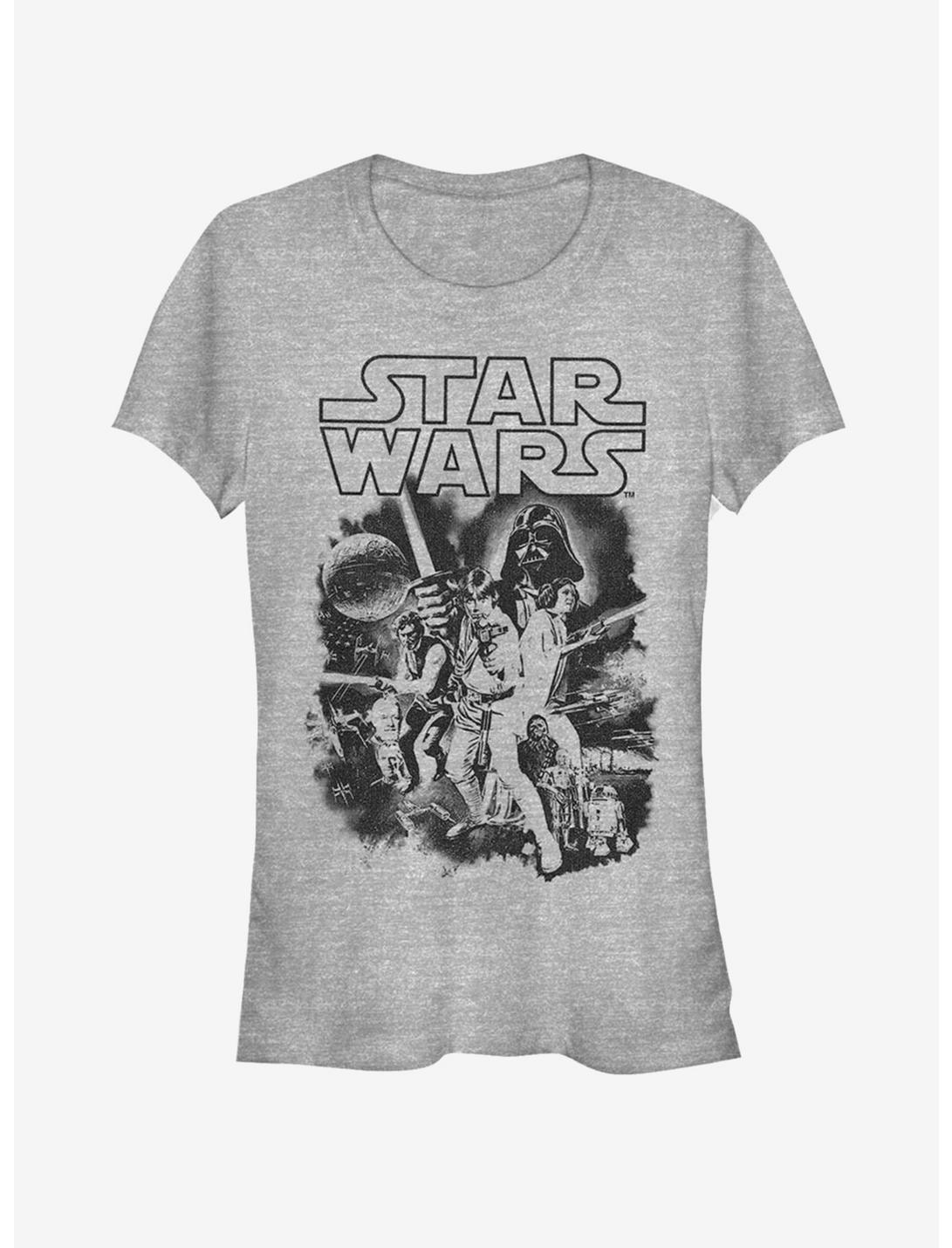 Star Wars Jank Wars Girls T-Shirt, ATH HTR, hi-res