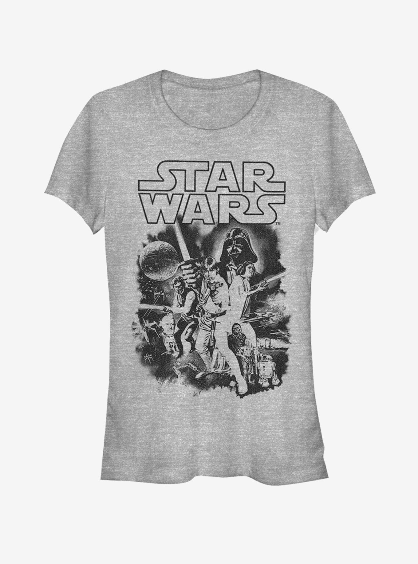 Star Wars Jank Wars Girls T-Shirt, ATH HTR, hi-res