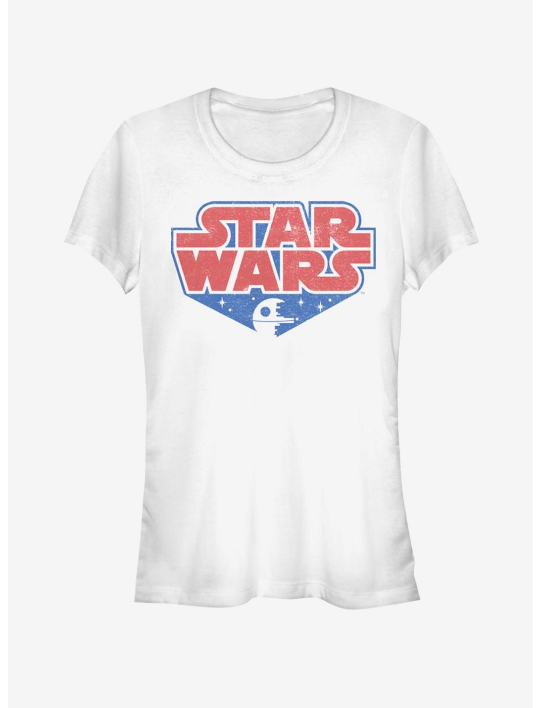 Star Wars Logo Girls T-Shirt, WHITE, hi-res