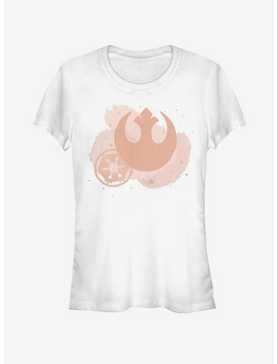 Star Wars Minimal Brush Logos Girls T-Shirt, , hi-res