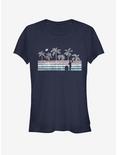Star Wars Neon Paradise Girls T-Shirt, NAVY, hi-res