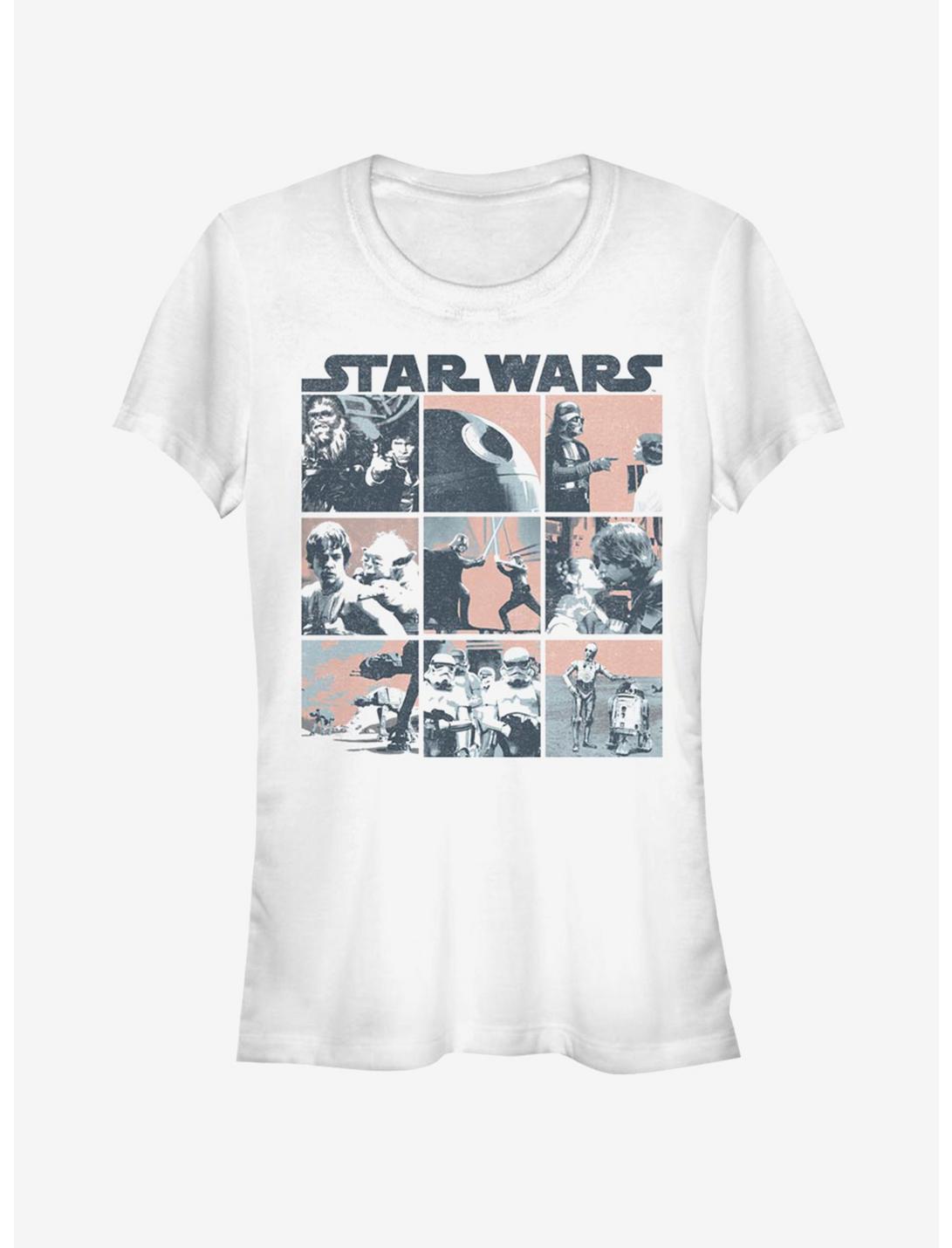 Star Wars Retro Wars Girls T-Shirt, WHITE, hi-res
