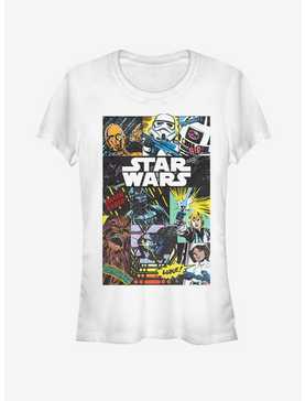 Star Wars Star Wars Comic Collage Girls T-Shirt, , hi-res