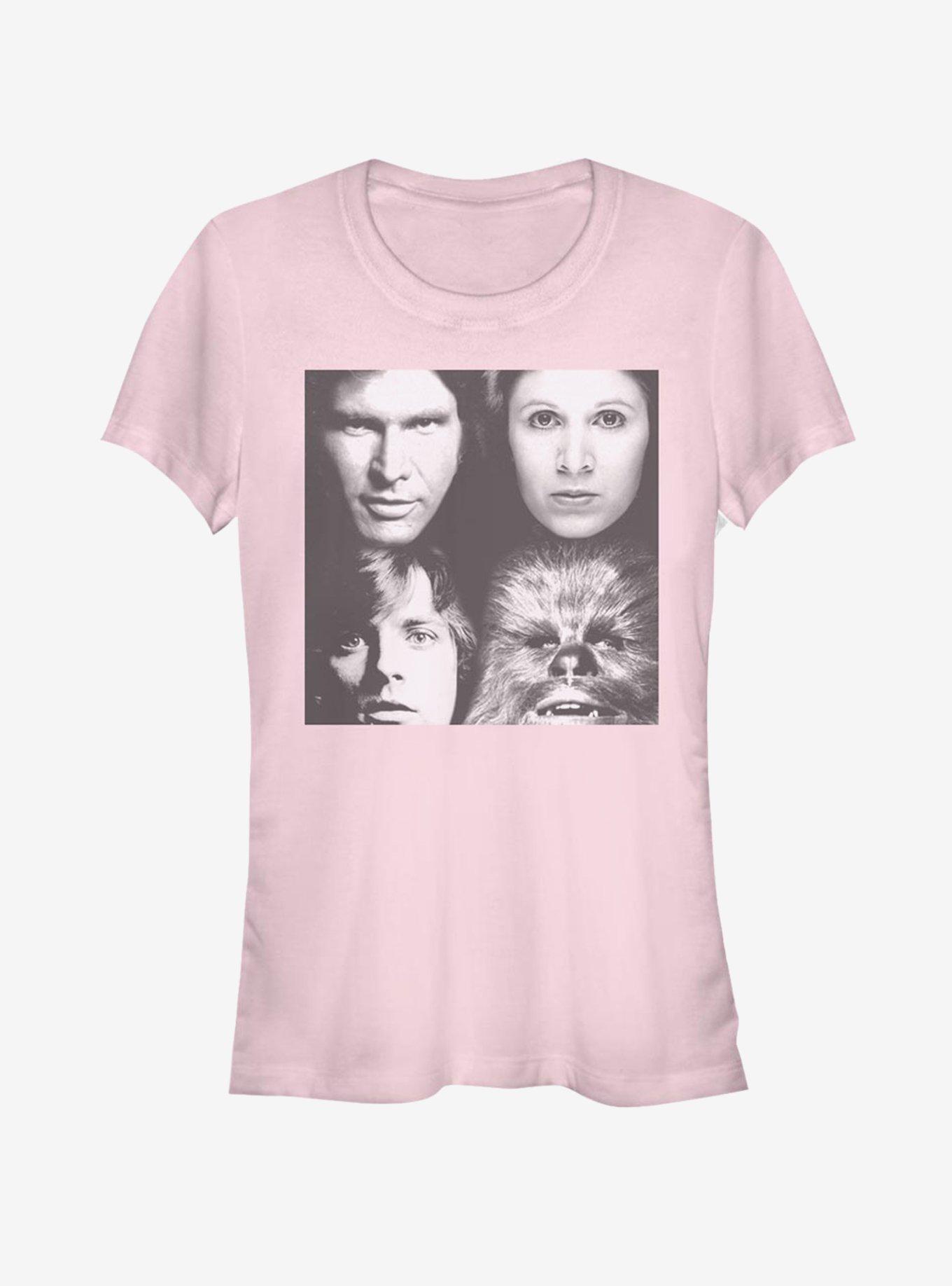 Star Wars Star Wars Faces Girls T-Shirt, LIGHT PINK, hi-res