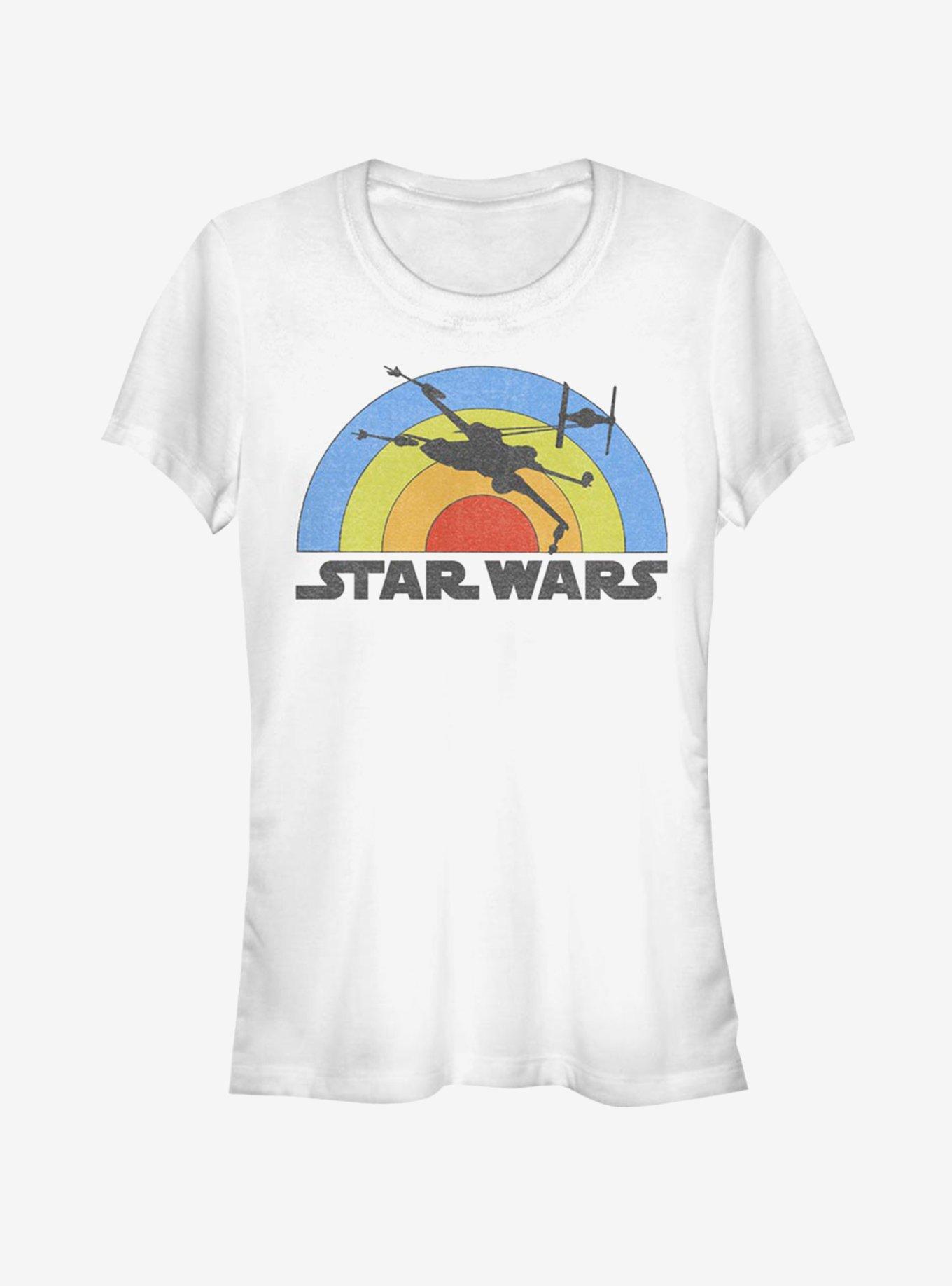 Star Wars Star Wars Rainbow Girls T-Shirt, WHITE, hi-res