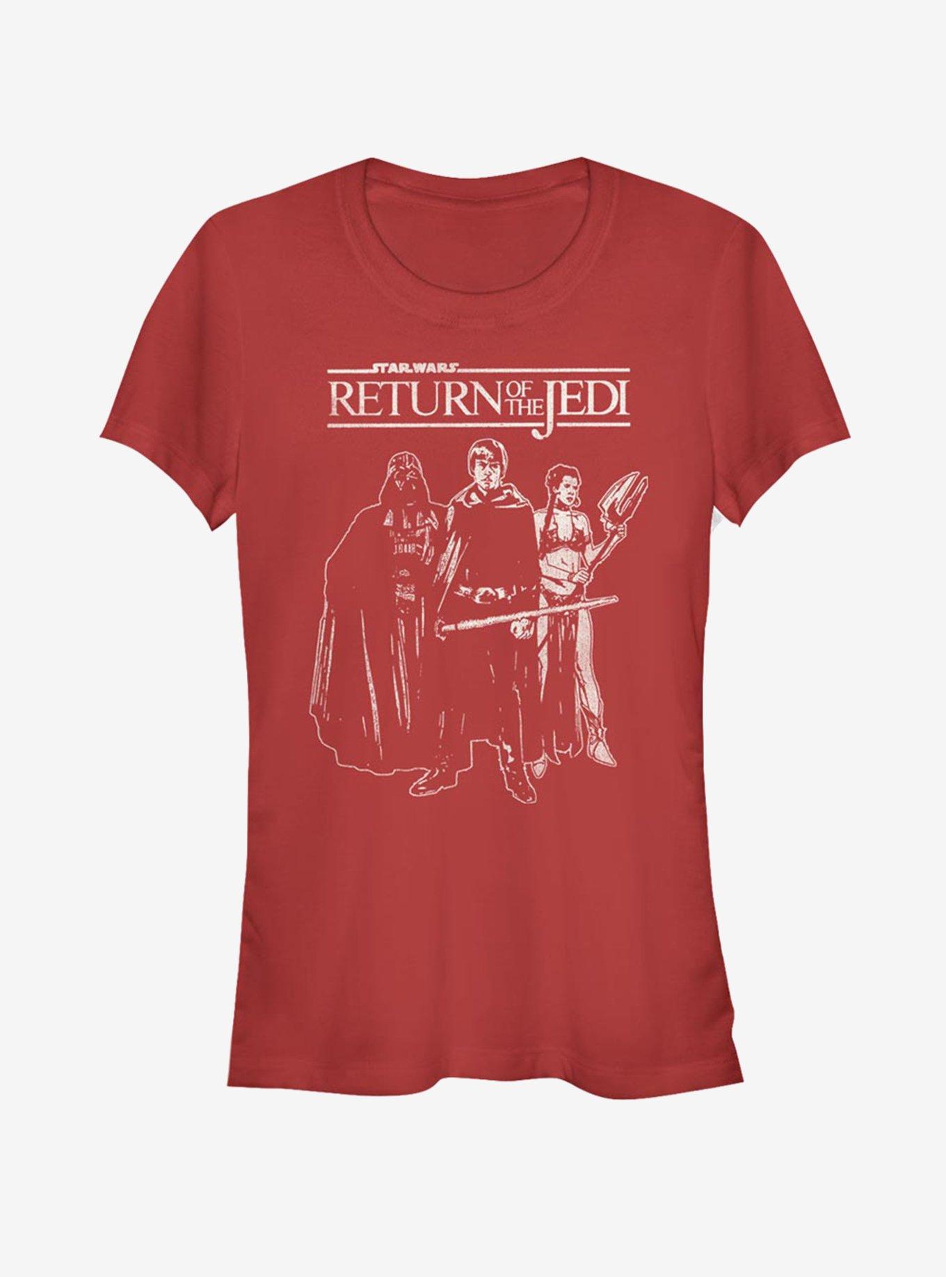 Star Wars The Return Girls T-Shirt, RED, hi-res