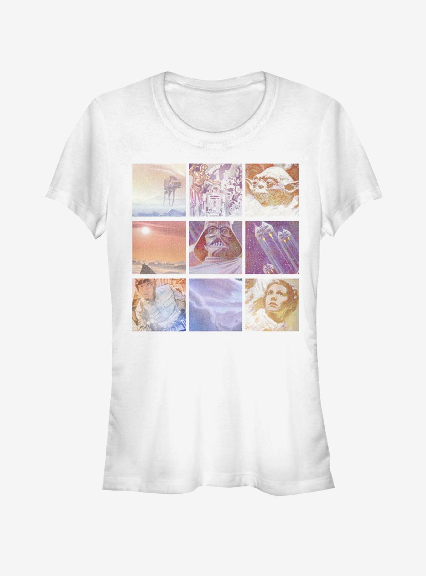 Star Wars Three By Three Girls T-Shirt, WHITE, hi-res