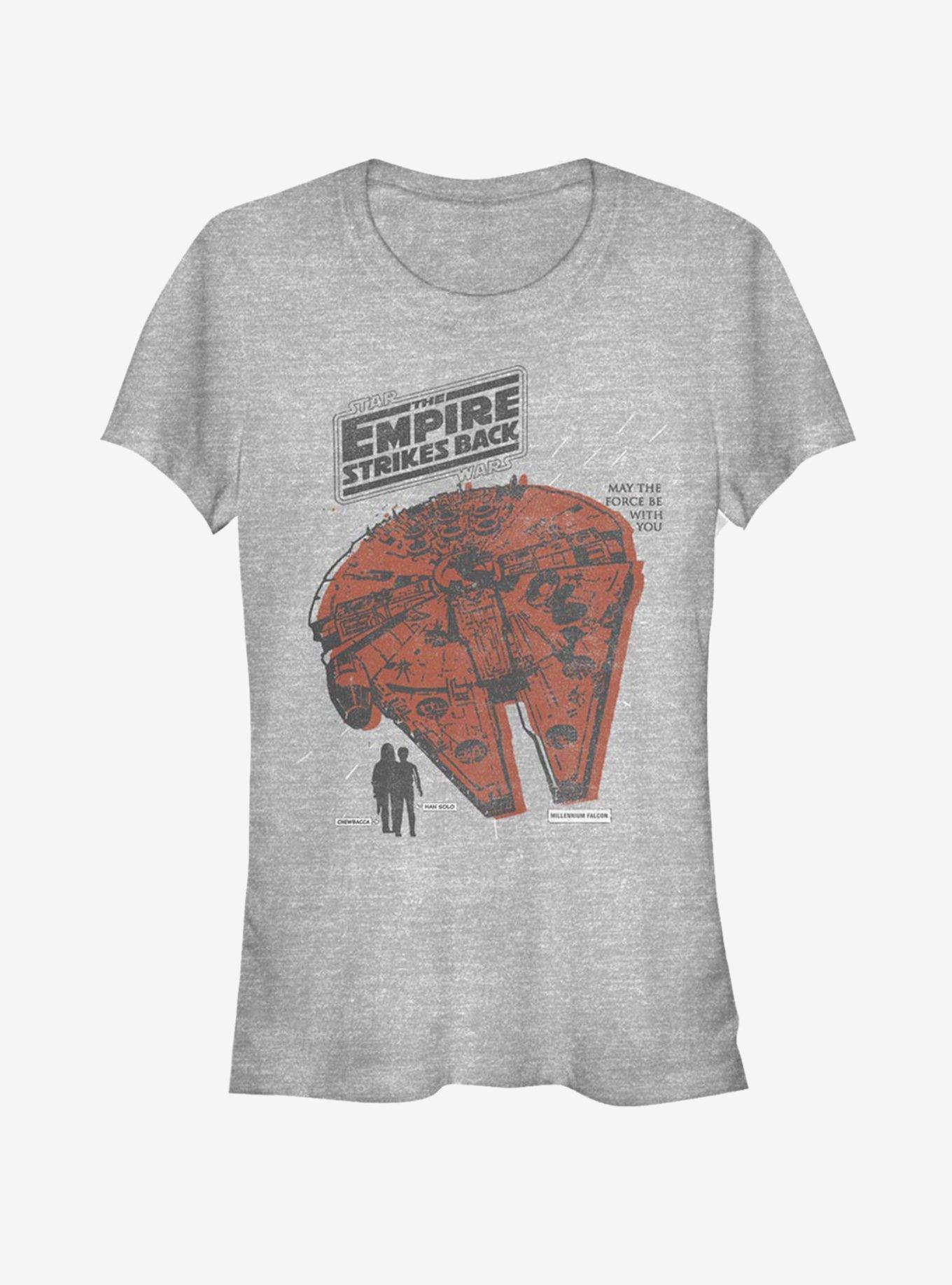 Star Wars Vintage Falcon Girls T-Shirt, , hi-res