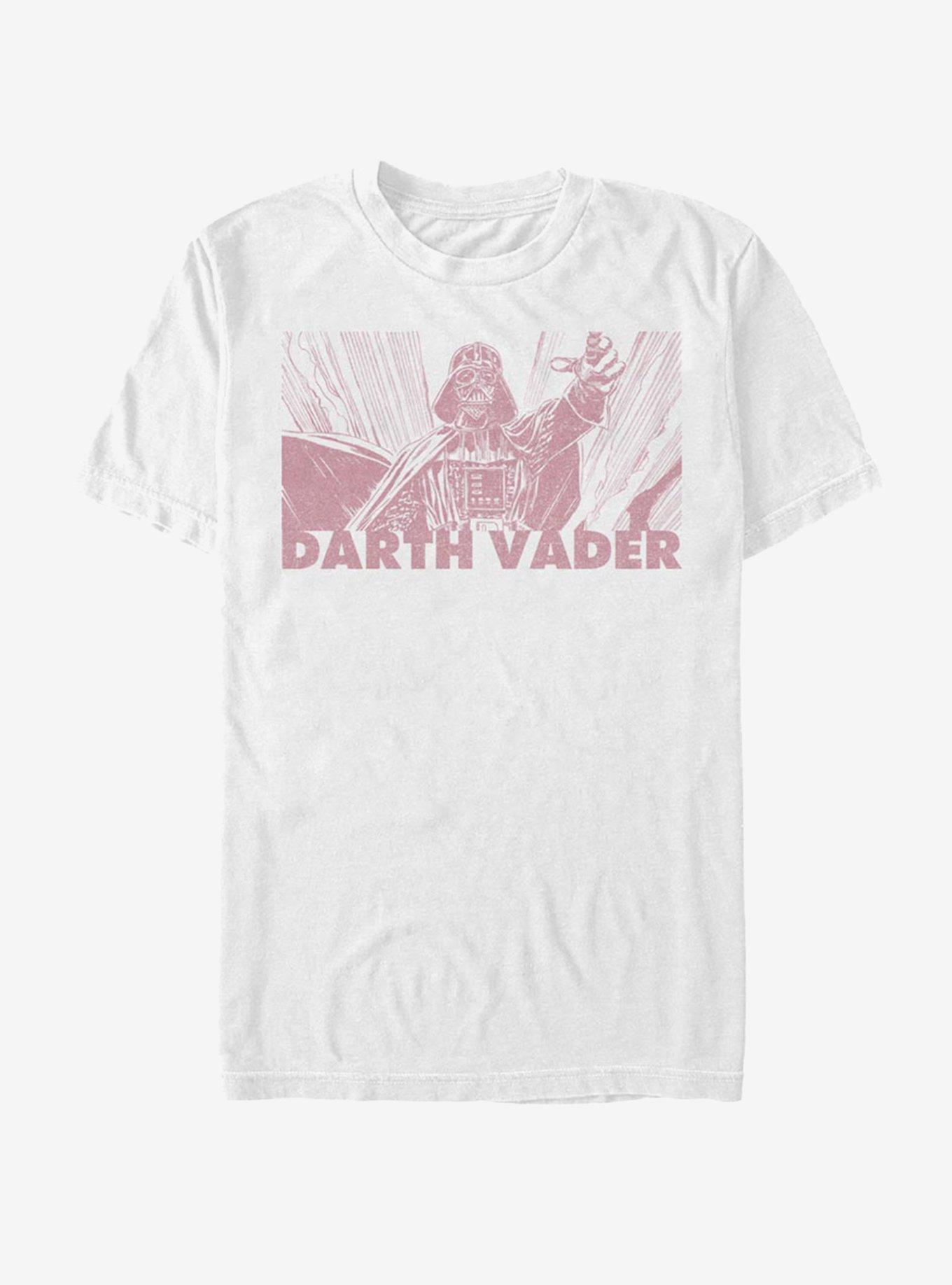 Star Wars Darth Vader One Tone T-Shirt, WHITE, hi-res