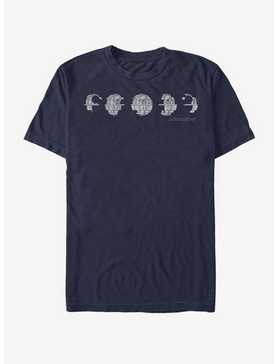 Star Wars Death Star Parts Phases T-Shirt, , hi-res