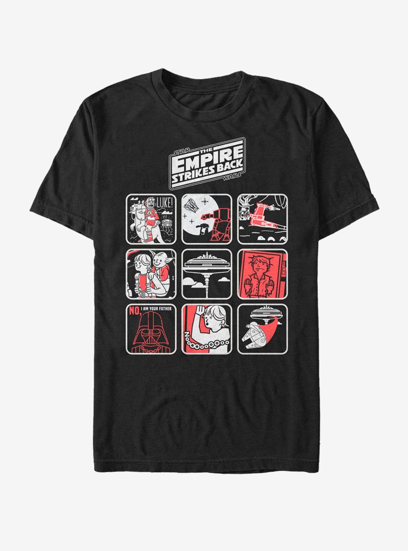 Star Wars Episode Five Story T-Shirt, BLACK, hi-res