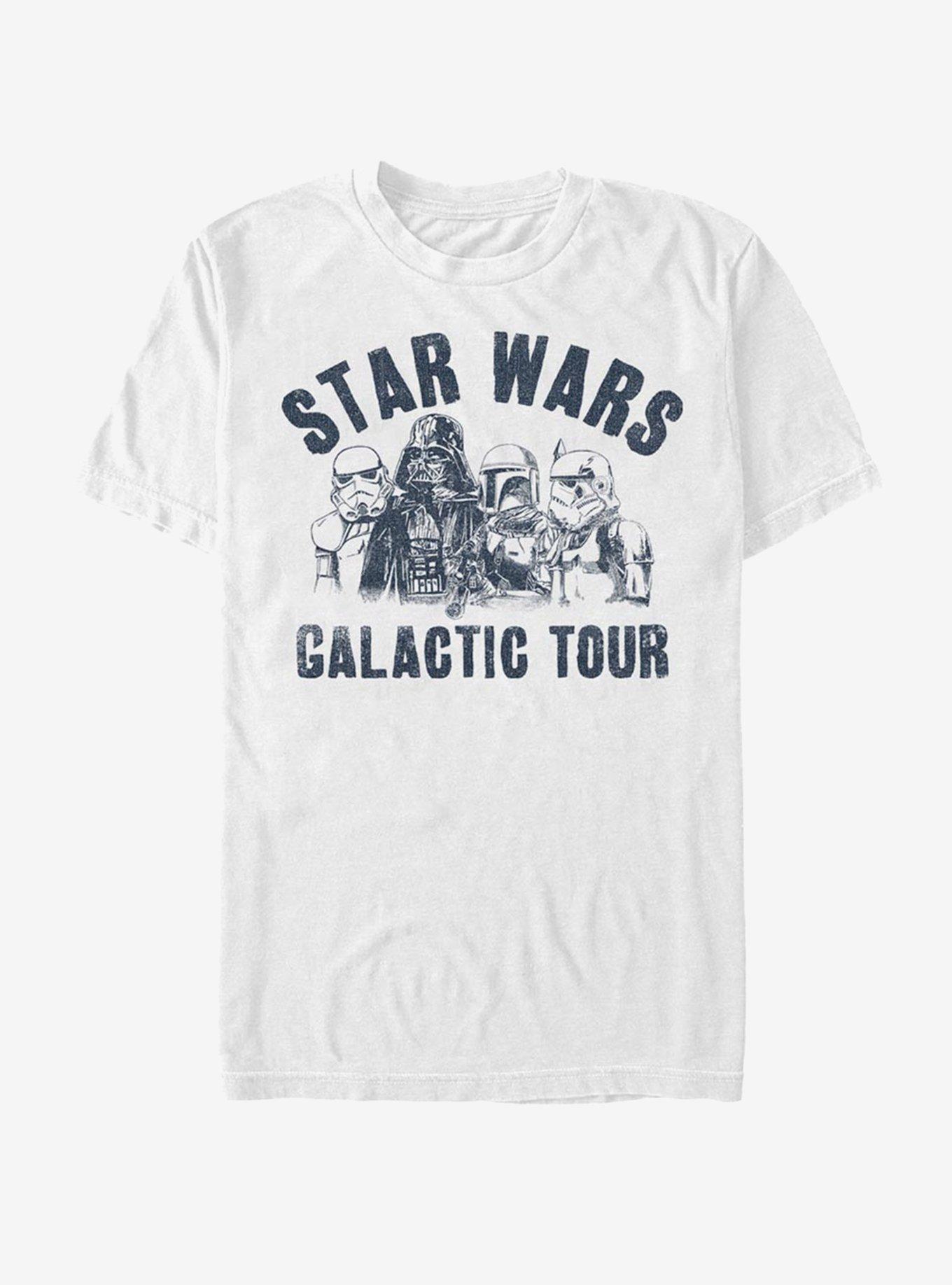 Star Wars Galactic Tour T-Shirt, WHITE, hi-res