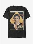 Star Wars Han Baseball Card T-Shirt, BLACK, hi-res