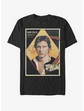 Star Wars Han Baseball Card T-Shirt, , hi-res