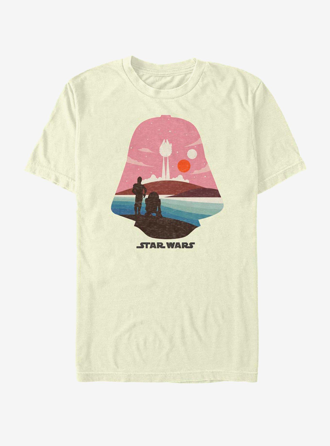 Star Wars Minimal T-Shirt, NATURAL, hi-res