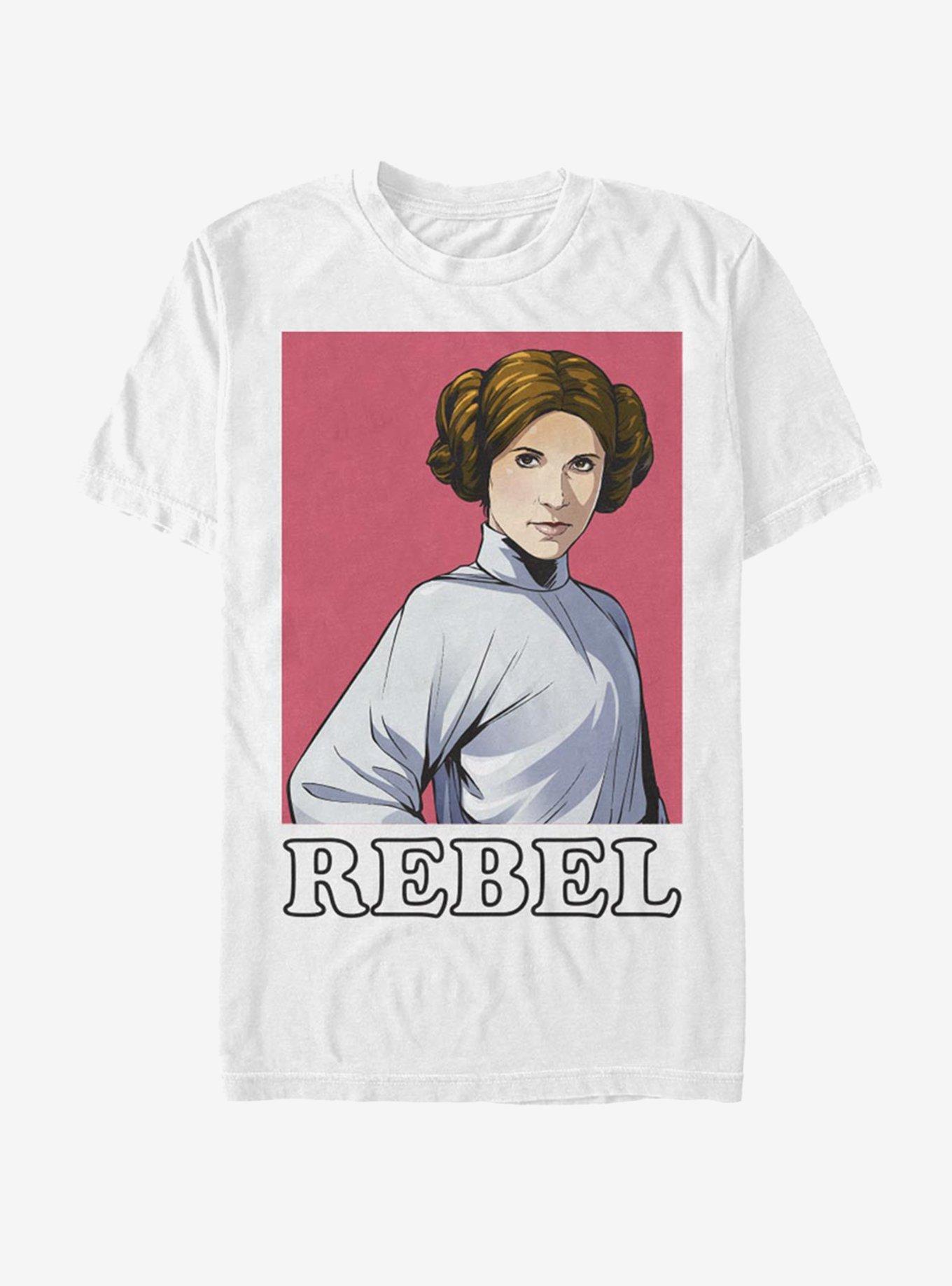 Star Wars Single Leia T-Shirt, WHITE, hi-res