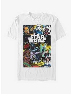 Star Wars Star Wars Comic Collage T-Shirt, , hi-res