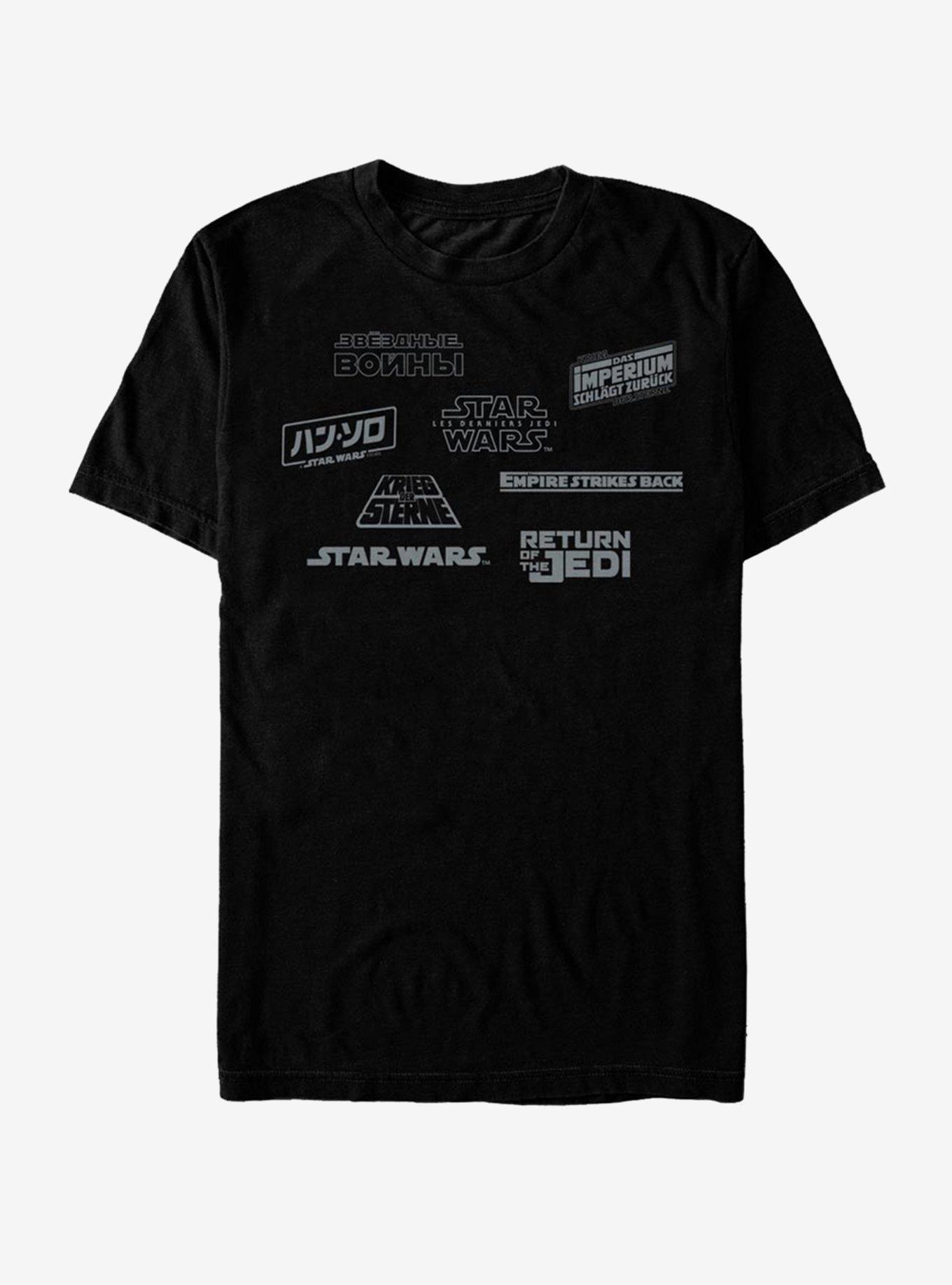 Star Wars Star Logos T-Shirt, , hi-res