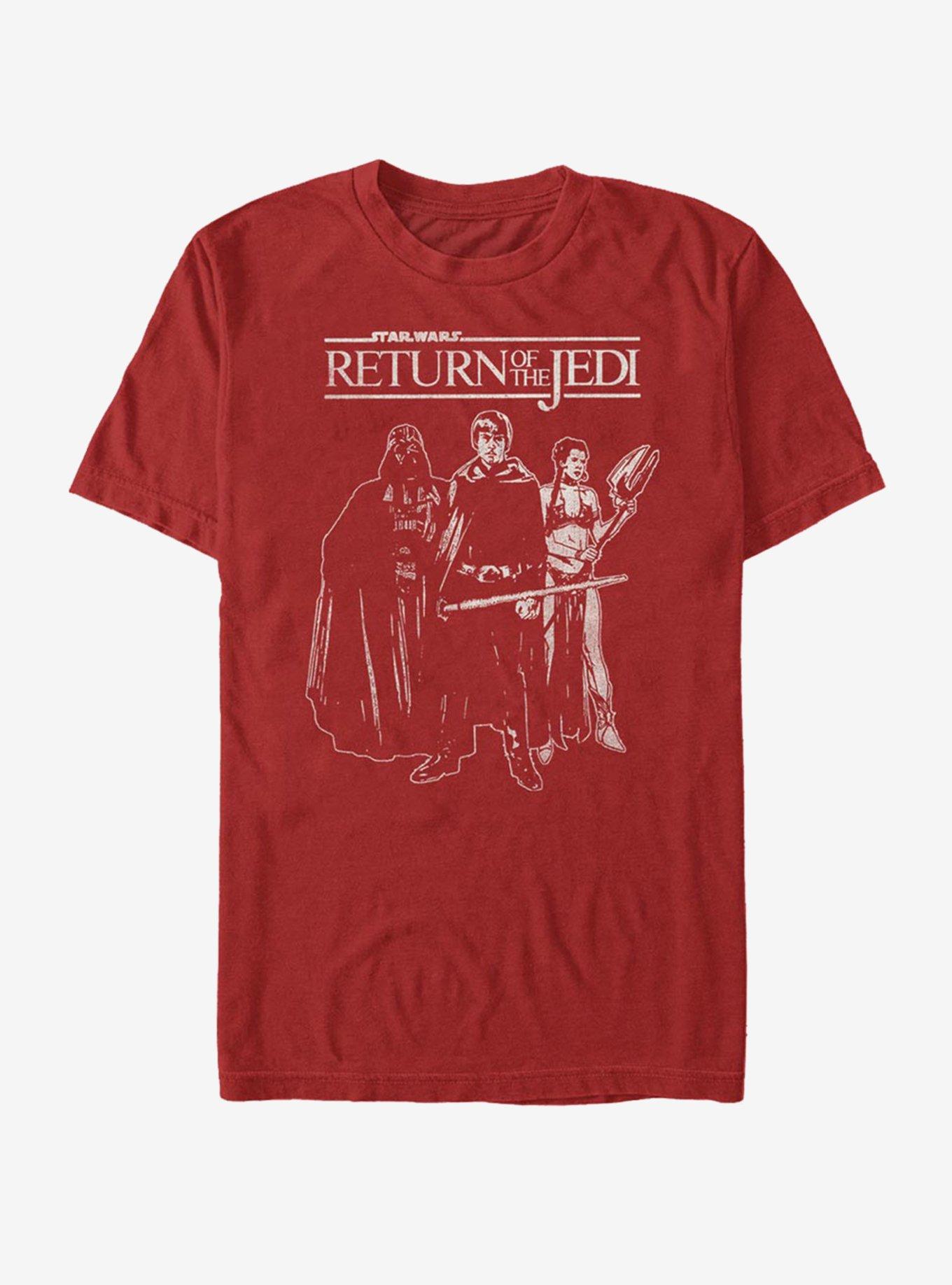 Star Wars The Return T-Shirt, RED, hi-res