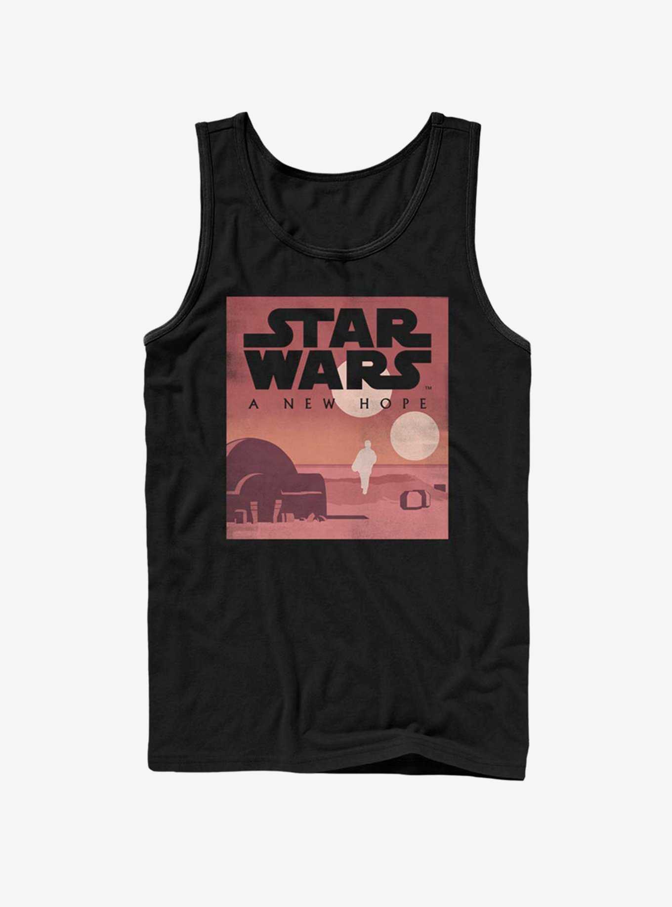 Star Wars Episode IV A New Hope Minimalist Poster Tank Top, , hi-res