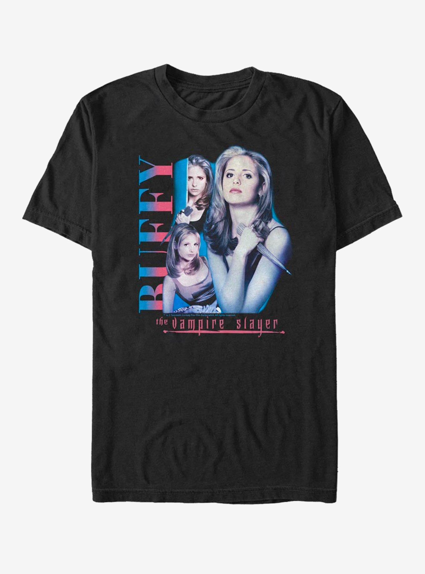 Buffy The Vampire Slayer Buffy Collage T-Shirt, , hi-res