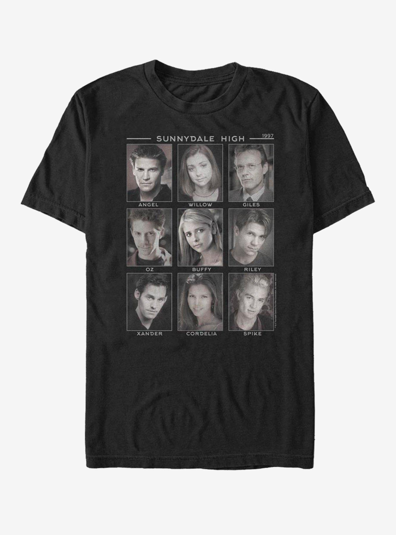 Buffy The Vampire Slayer Faces T-Shirt, , hi-res