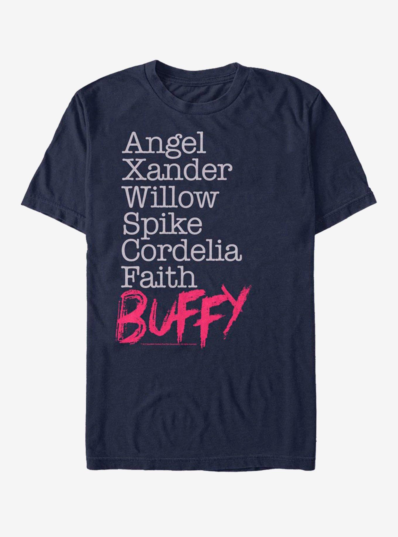 Buffy The Vampire Slayer Namestack T-Shirt, , hi-res