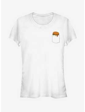 Bob's Burgers Faux Pocket Burger Girls T-Shirt, , hi-res