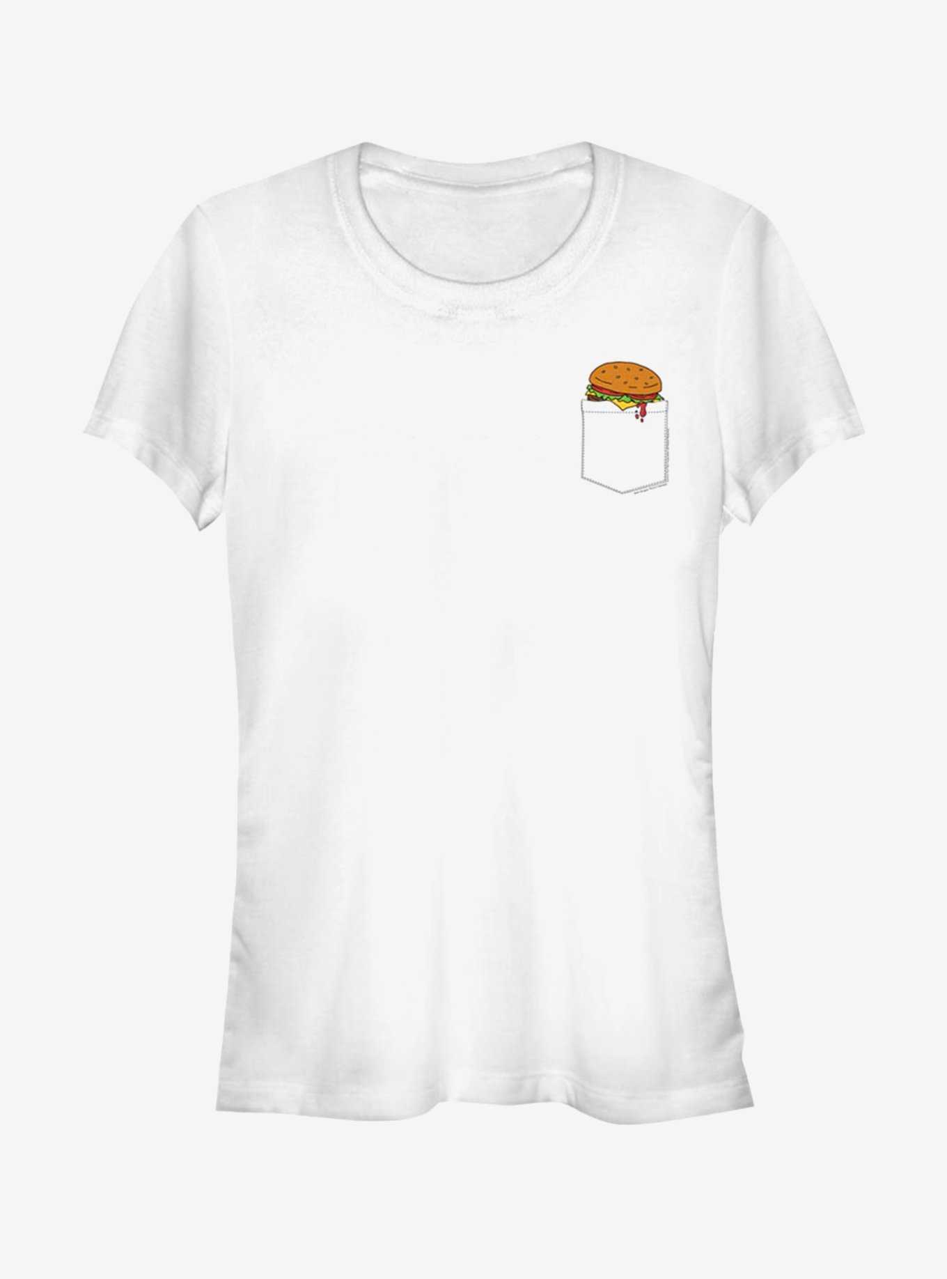 Bob's Burgers Faux Pocket Burger Girls T-Shirt, , hi-res