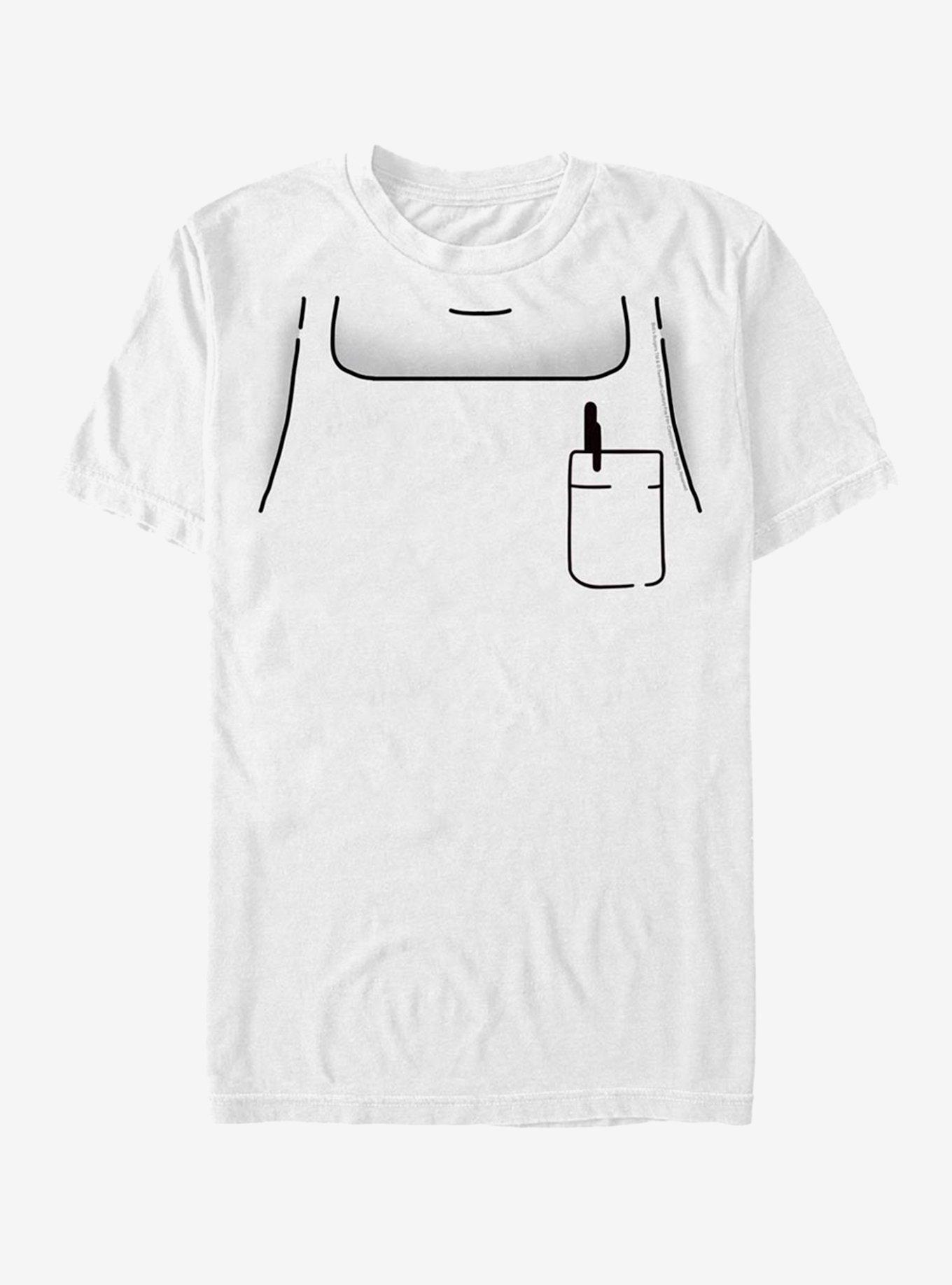 Bob's Burgers Bob Apron Cosplay T-Shirt, WHITE, hi-res